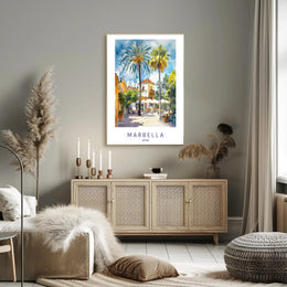 Marbella Charm Poster PosterGoat