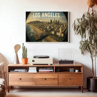 Los Angeles Skyline Poster