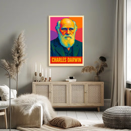 Charles Darwin Evolutionary Visionary Poster