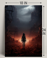 Journey Through The Ruins Poster