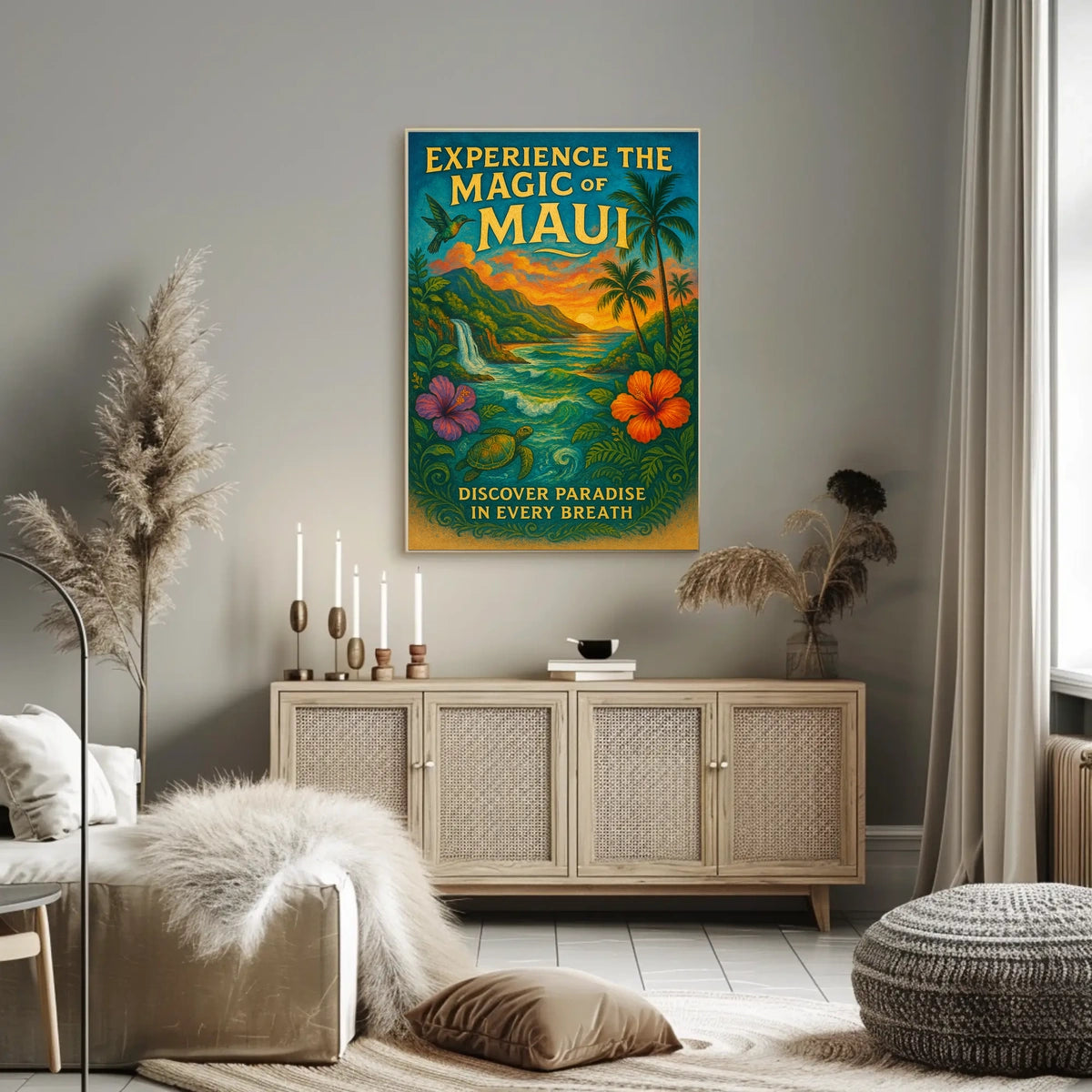 Experience the Magic of Maui Poster