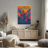 Saints Perpetua and Felicity Poster
