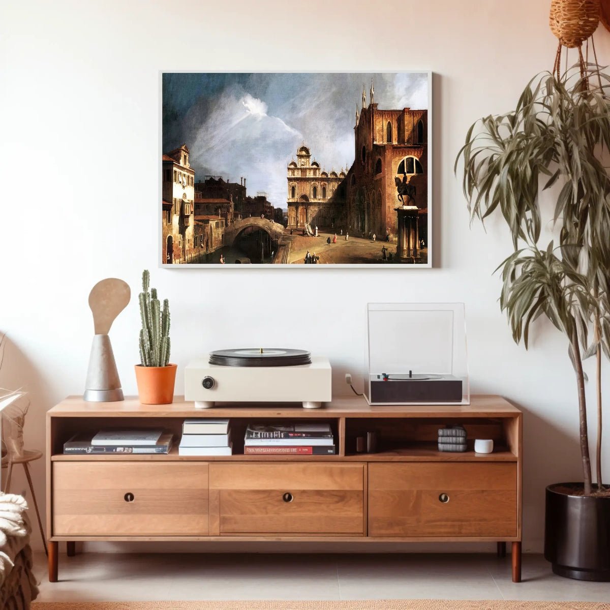 Venetian Cityscape with Historical Elegance Cultural or Heritage Poster