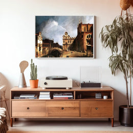 Venetian Cityscape with Historical Elegance Cultural or Heritage Poster