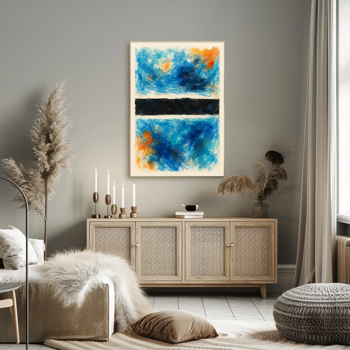 Abstract Oceanic Expression Abstract Poster