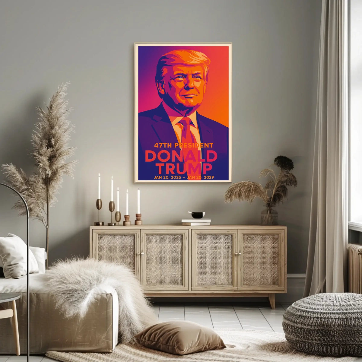 Trump Visionary Digital Collectors Poster