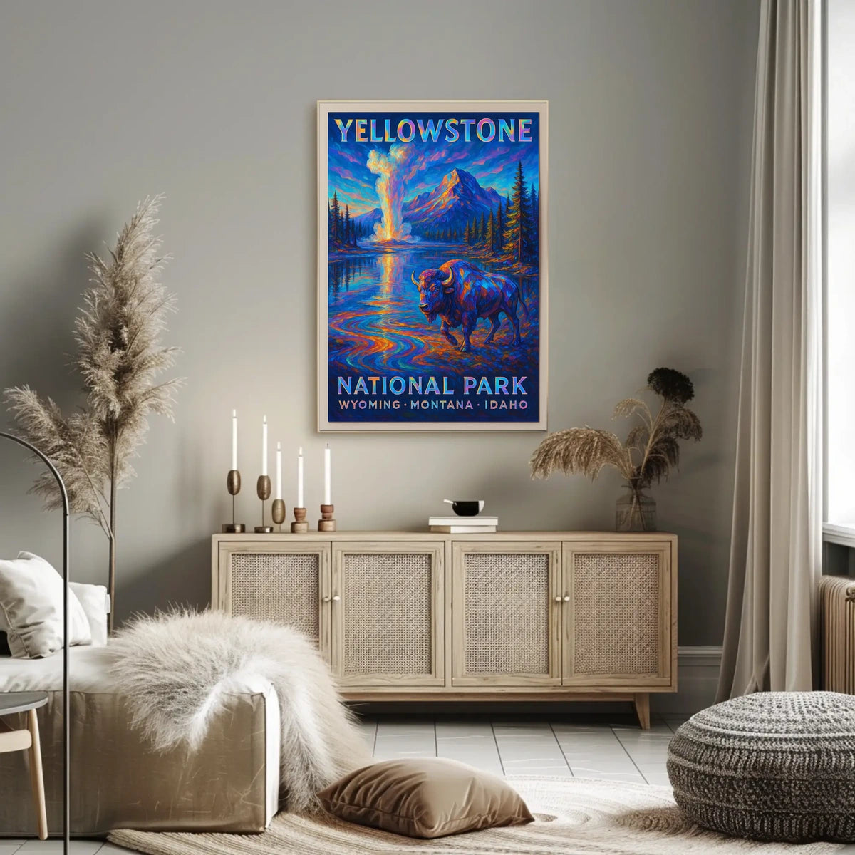 Yellowstone National Park Poster