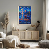 Yellowstone National Park Poster