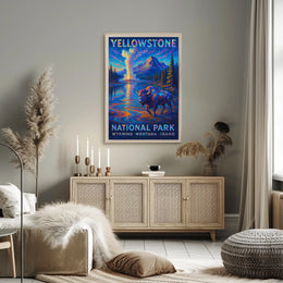 Yellowstone National Park Poster