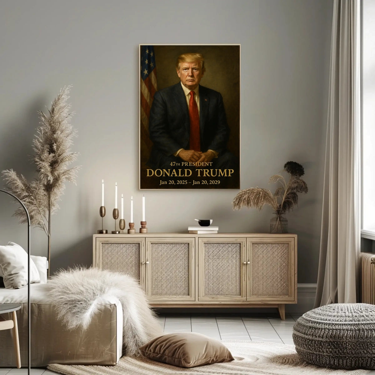 Donald Trump A Moment of Presidential Resolve Poster