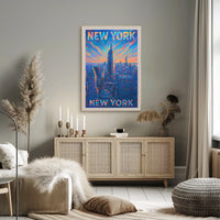 New York Skyline Poster