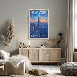 New York Skyline Poster