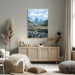 Majestic Mountain Landscape Poster