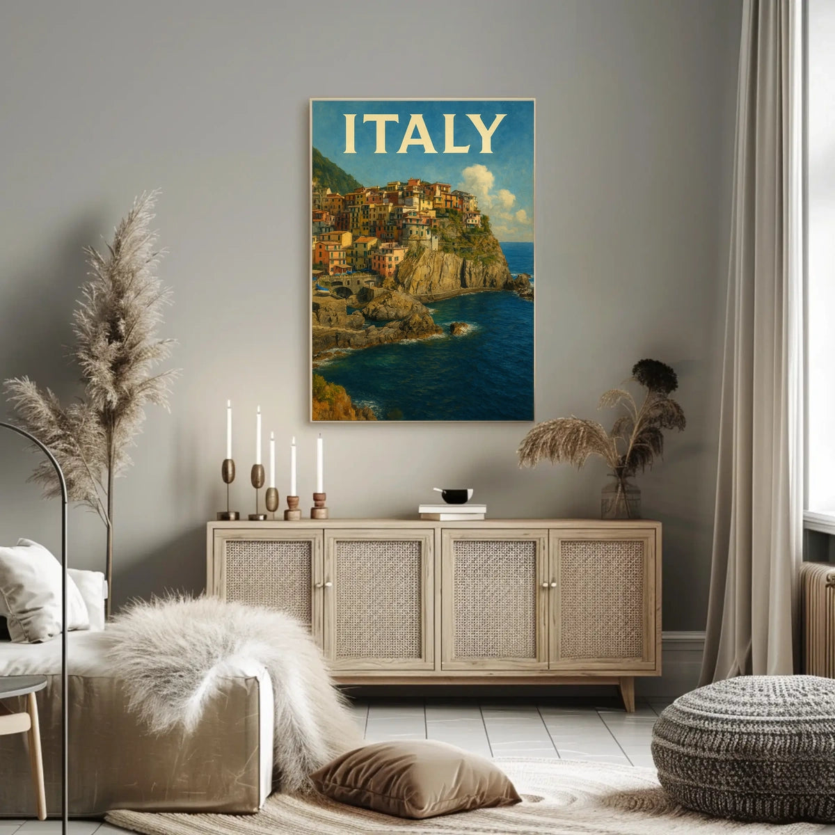 Italy Coastal Beauty Poster