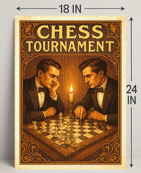 Chess Tournament Poster PosterGoat