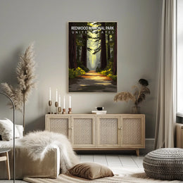 Redwood National Park Poster