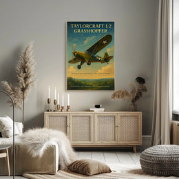 Taylorcraft L-2 Grasshopper Poster