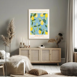 Amalfi Botanical Print Poster