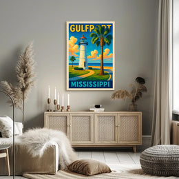 Gulfport, Mississippi Poster