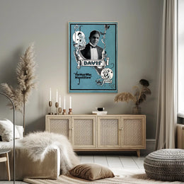 Vintage Magic Performer Art Nouveau Design Poster