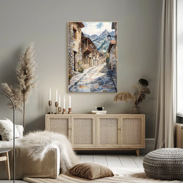 Andorra Andorra la Vella Old Town View Poster