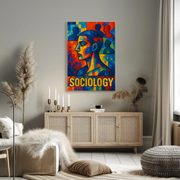 Sociology in Color Poster