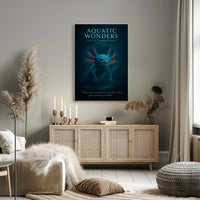 Aquatic Wonders Wall Art Print Decor