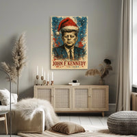 John F. Kennedy 35th President of the United States Christmas SeriesPoster