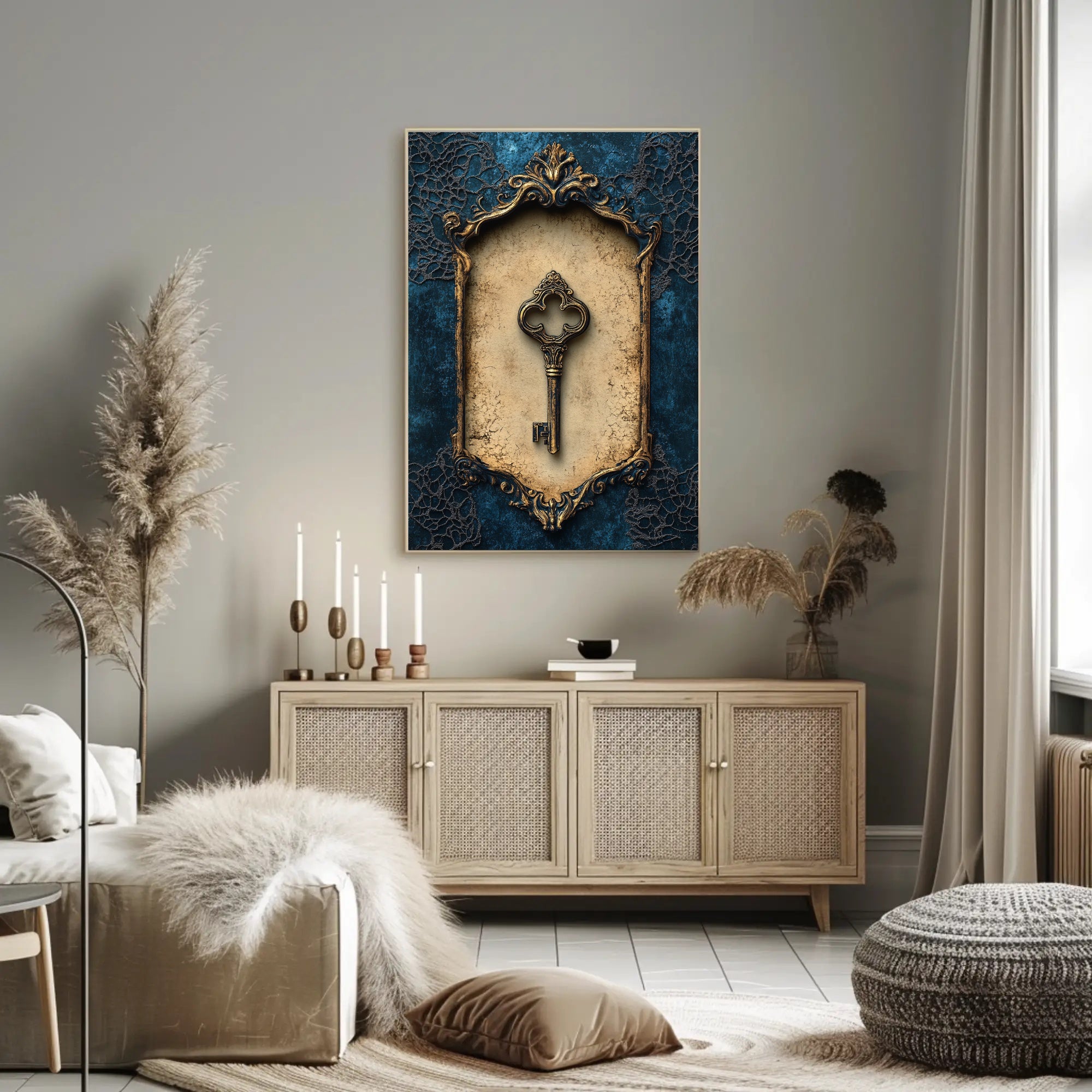 The Ornate Key Poster