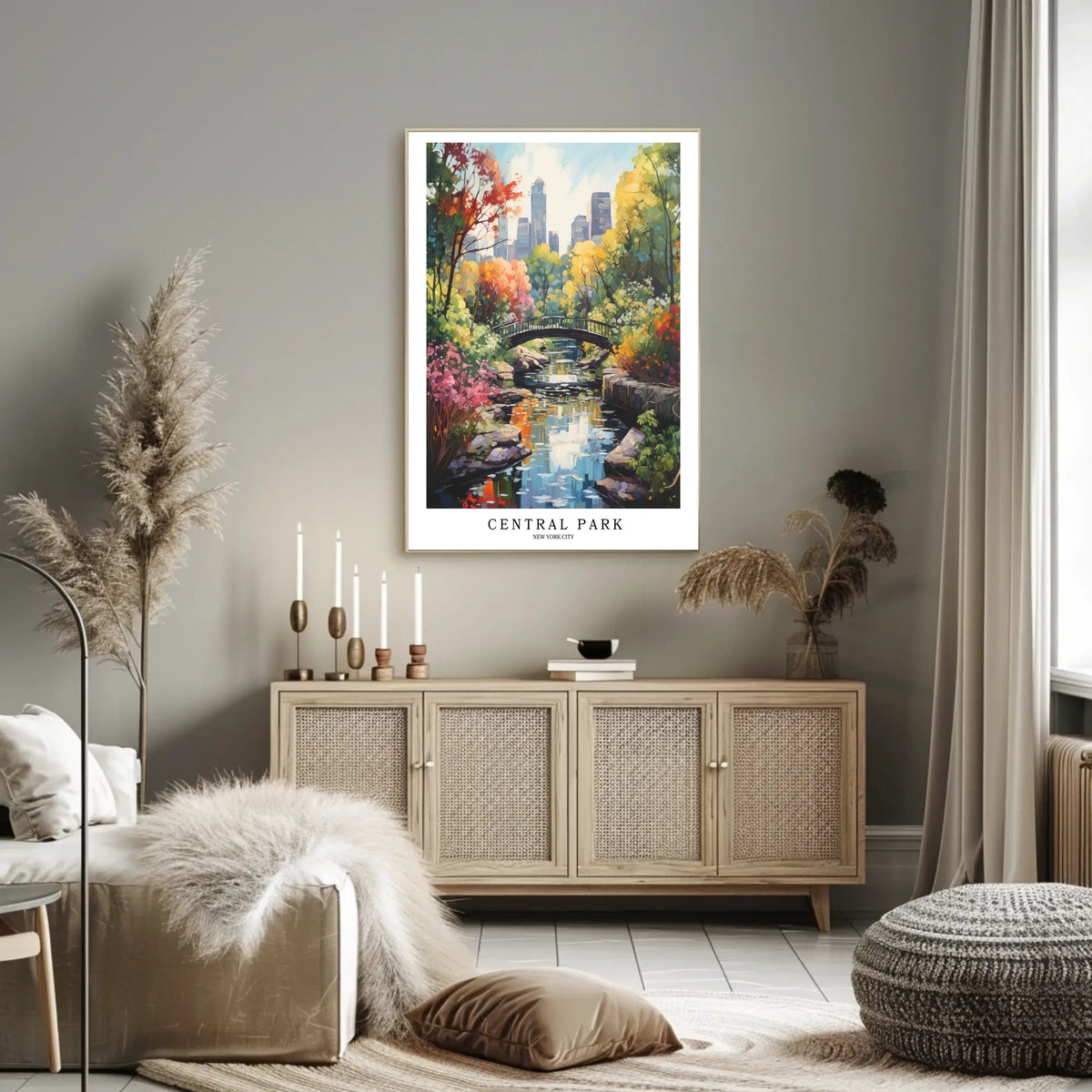 Central Park Serenity Poster