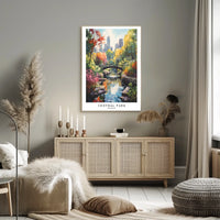 Central Park Serenity Poster