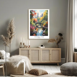Central Park Serenity Poster