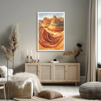 Desert Waves Poster PosterGoat