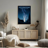 Yellowstone A Window to the Cosmos Poster PosterGoat