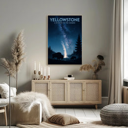 Yellowstone A Window to the Cosmos Poster PosterGoat