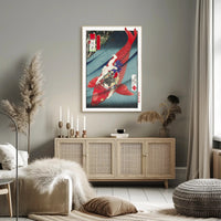 Vibrant Koi Ride Poster