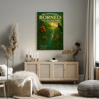 Breathtaking Borneo Poster