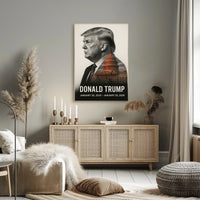 Donald Trump 47th President of the United States Reflections Poster