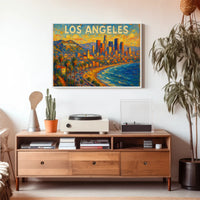 Los Angeles Skyline Poster