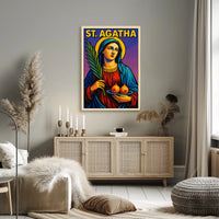 St. Agatha Poster