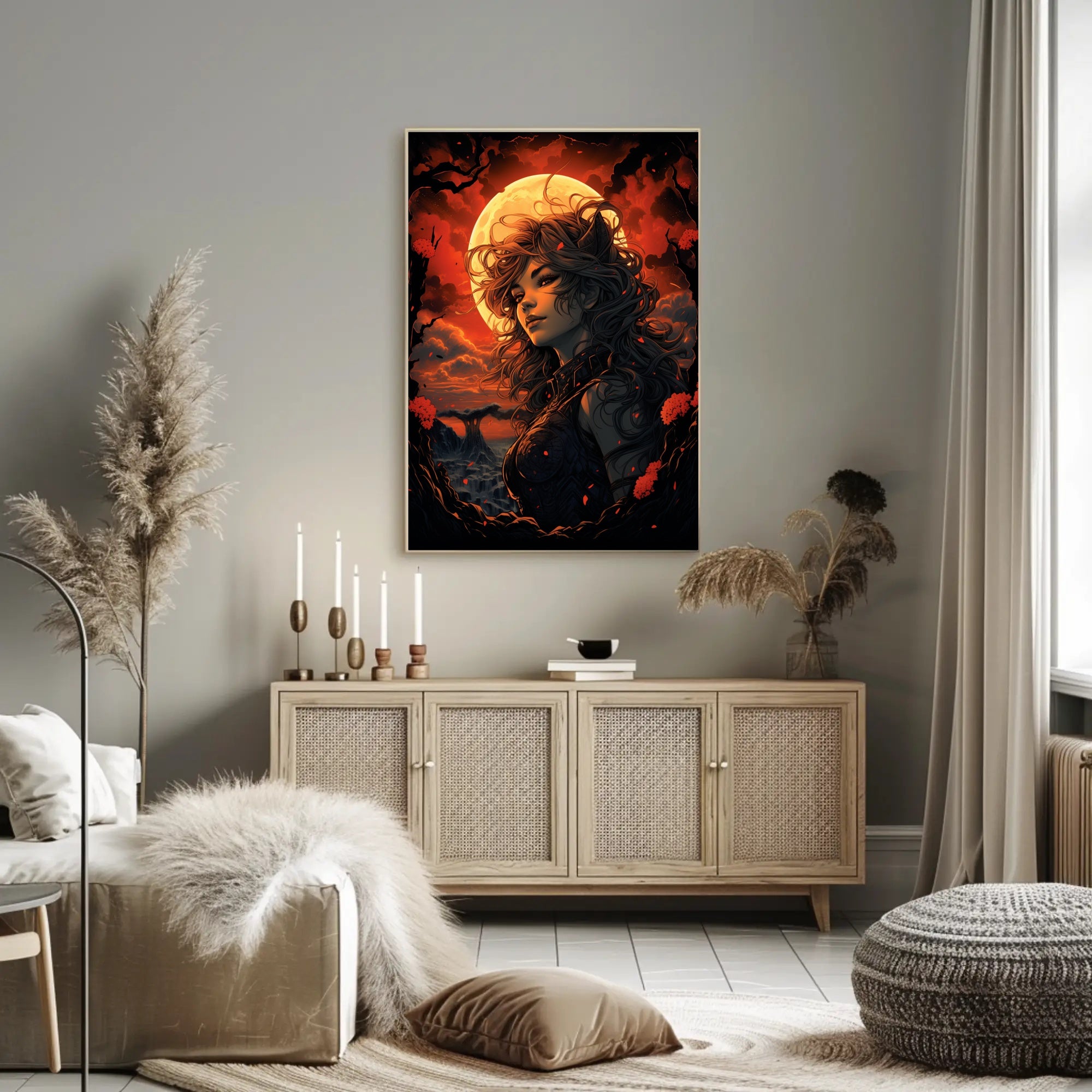 Moonlit Enchantress Poster