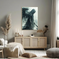 Ethereal Guardian: Dark Fantasy and Mythology Poster PosterGoat