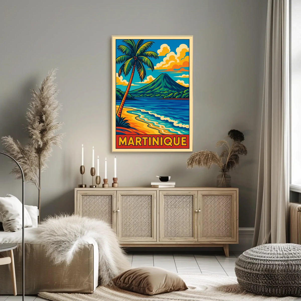 Martinique Paradise Poster
