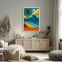 Martinique Paradise Poster
