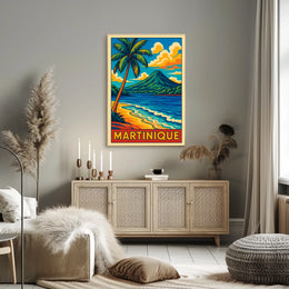Martinique Paradise Poster