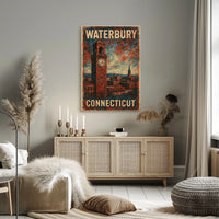 Waterbury, Connecticut Poster
