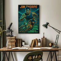 Jim Thorpe A Legacy of Athletic Excellence Poster