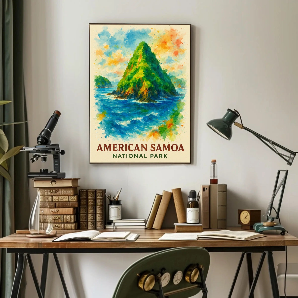 American Samoa National Park Poster