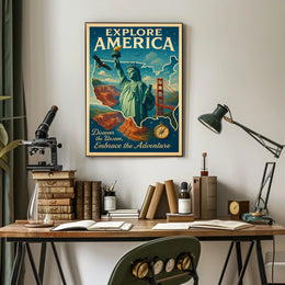 Explore America Poster