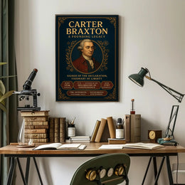 Carter Braxton A Founding Legacy Poster